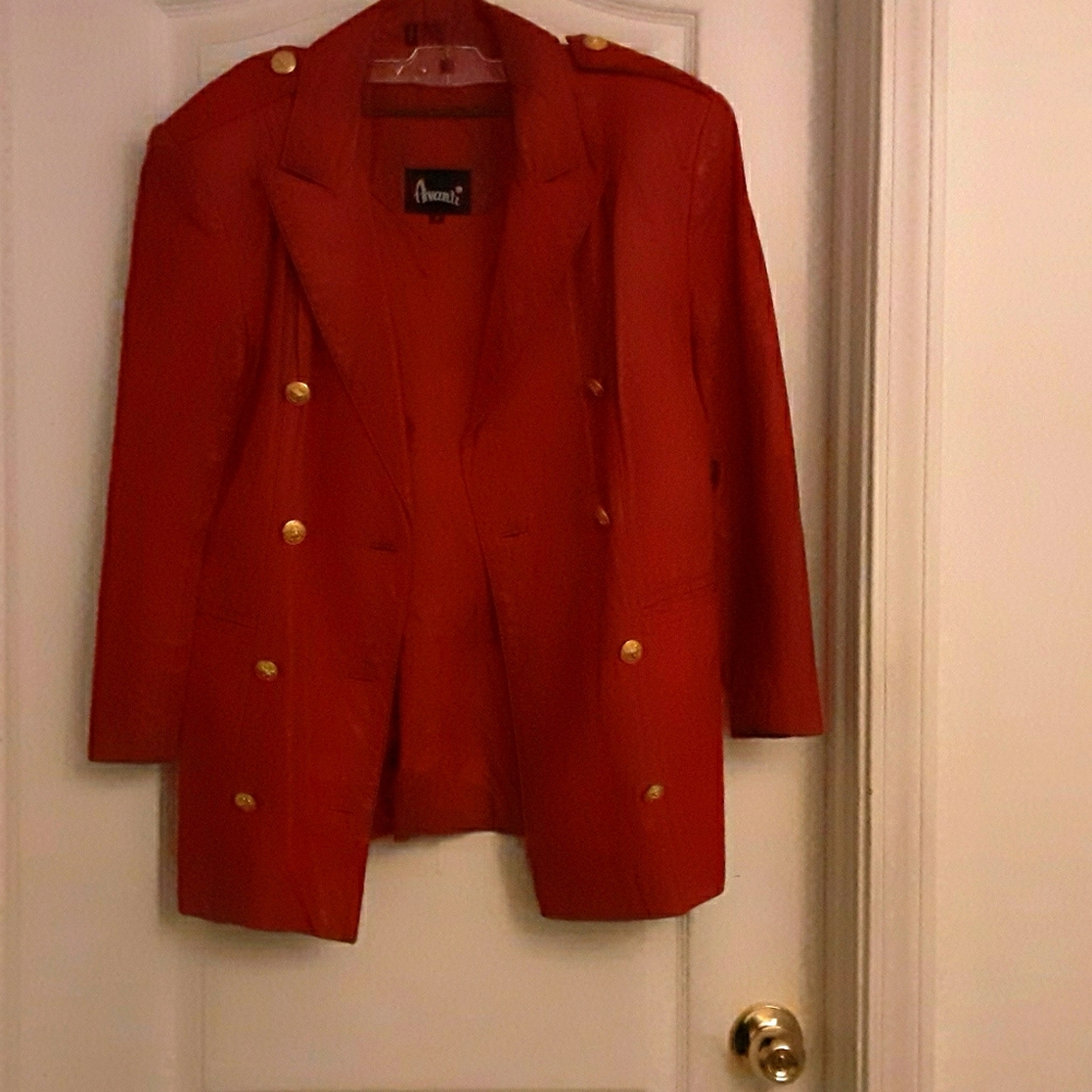 Red Leather Jacket